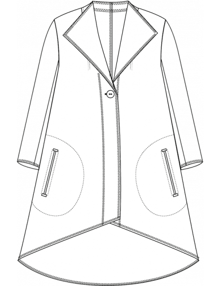 NOEN Jakke Ull/Viskose 87672