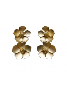 Black Colour BCErica Earrings Flower 4420 2