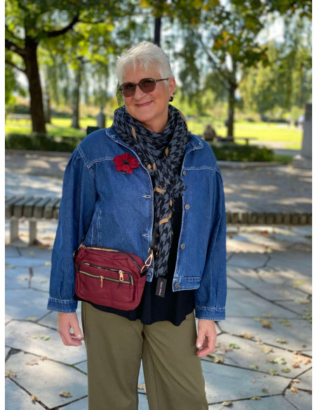 Black Colour BCVanda Crossover Bag 9262X