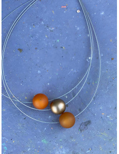 MARIE Smykker Anna kjede 3 perler 2