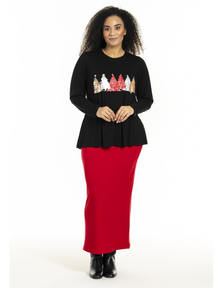 STUDIO FANNI rib Skirt S235886