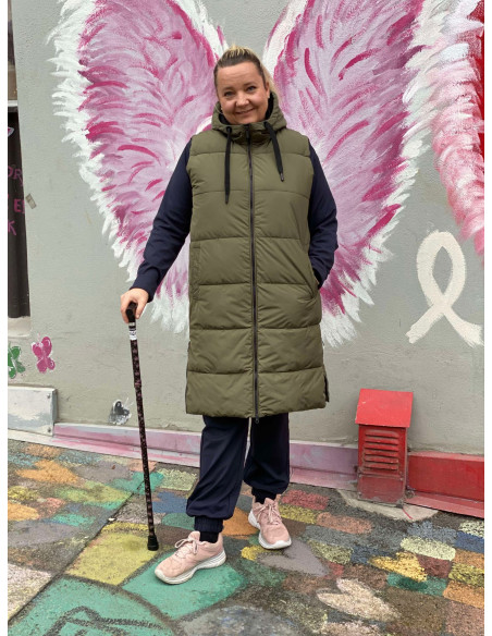 GYMO Sammenleggbar stokk 315016