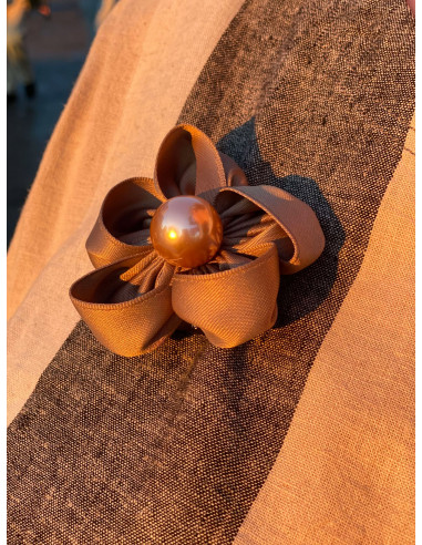 INTEX Hårklype/Rosett M/perle 0973