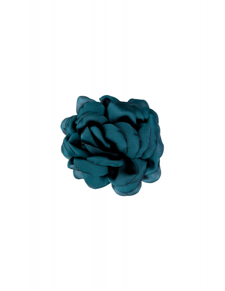 Black Colour BCFlower Brooch 5773