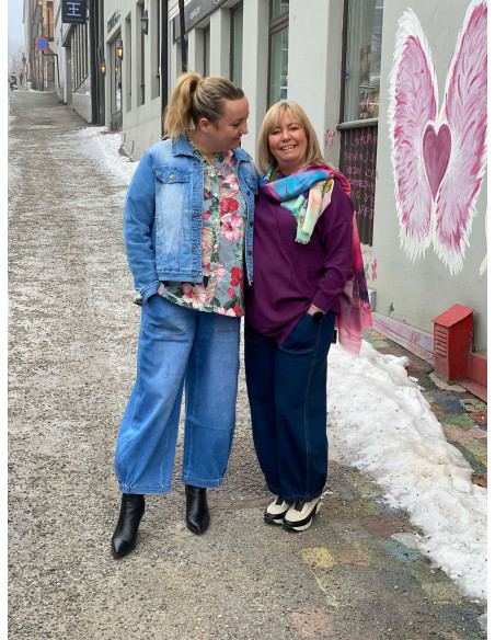 GOZZIP Clara Baggy Pants 9904-1