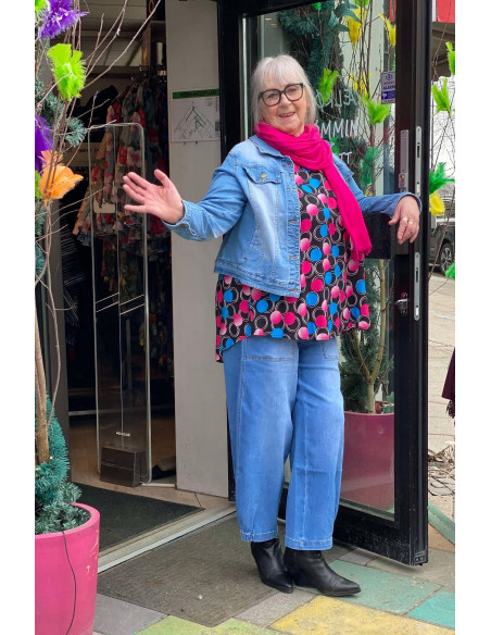 GOZZIP Clara Baggy Pants 9904-1