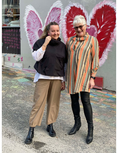 GOZZIP CLARA Baggy Pants 9903