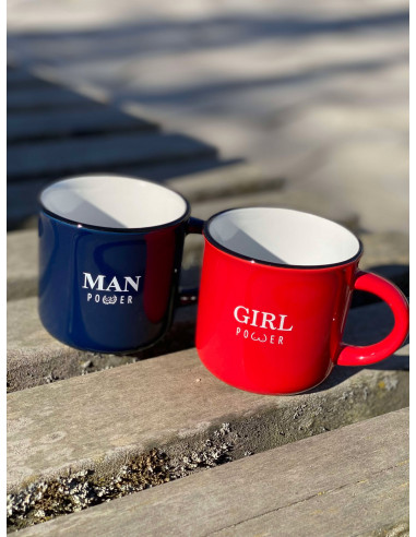 GirlPower Krus Med Tekst