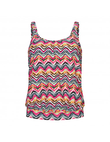 WIKI JAMAICA Tankini Top 482-1180
