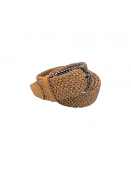 INTEX Strikkbelte med skinn 3,5 cm 038508