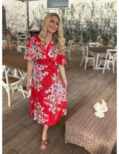 MOONDUST Pernille Rose Dress MO7004
