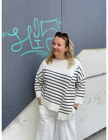 NOEN Pullover m/striper 83620