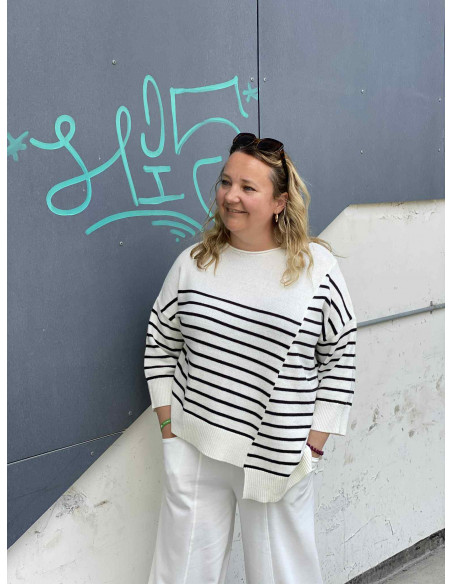 NOEN Pullover m/striper 83620