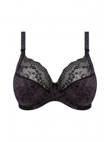 ELOMI Lucie Plunge Bra Stretch EL4490BLK