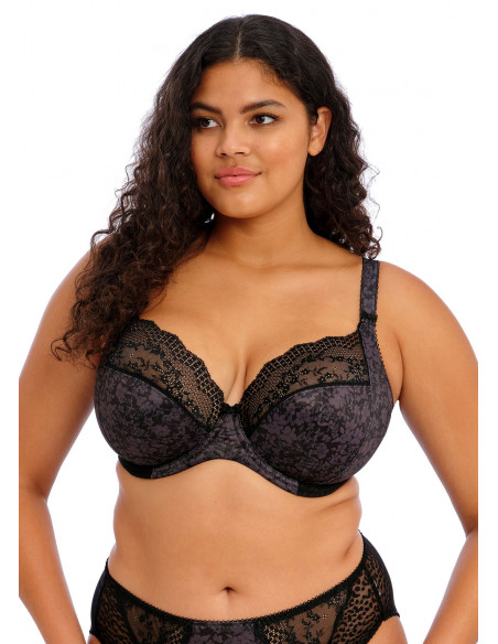 ELOMI Lucie Plunge Bra Stretch EL4490BLK