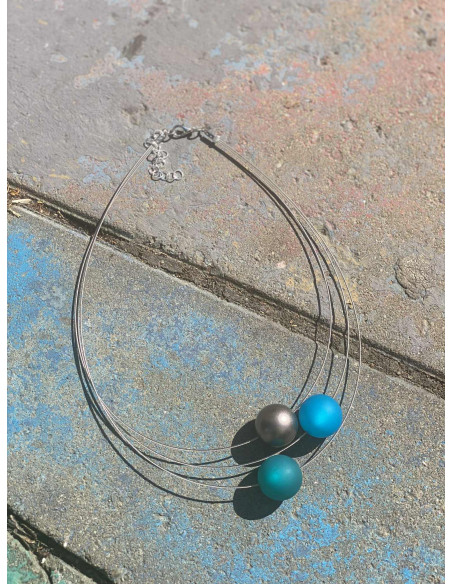 MARIE Smykker Anna kjede 3 perler