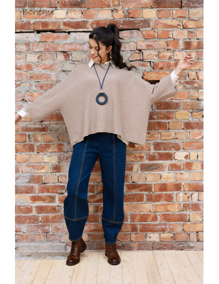 BOHÉME Pullover Round Neck B13118