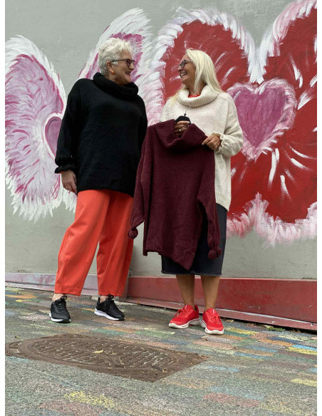 DNY ROLLER Lis Knit Genser DN6000