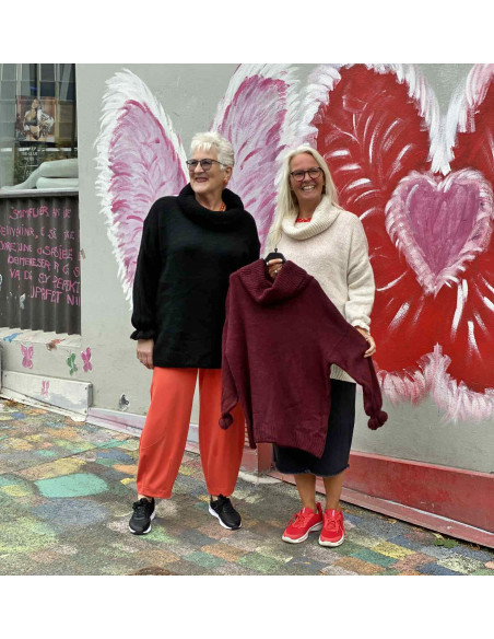 DNY ROLLER Lis Knit Genser DN6000