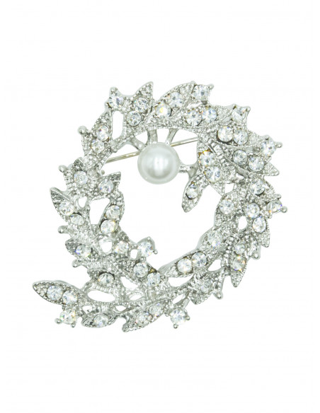 INTEX Brosje Rund ring 5x4cm 0721