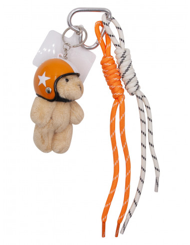 INTEX Veskepynt Bamse m/hjelm 0870