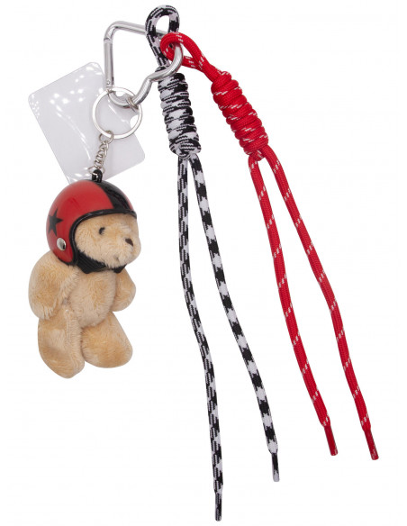 INTEX Veskepynt Bamse m/hjelm 0870