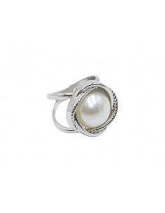 INTEX Skjerf-Ring m/Perle 0725