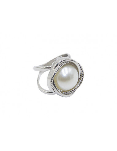 INTEX Skjerf-Ring m/Perle 0725