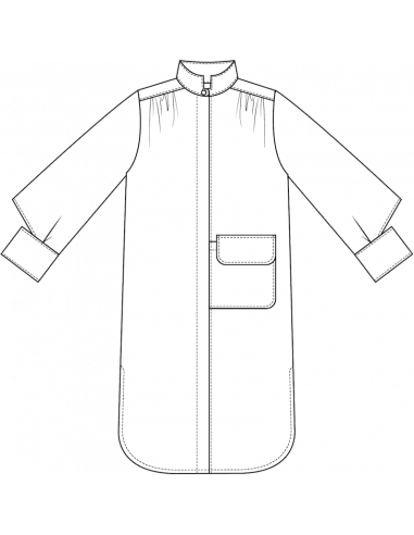 NOEN Kjole Med Knepping 88584