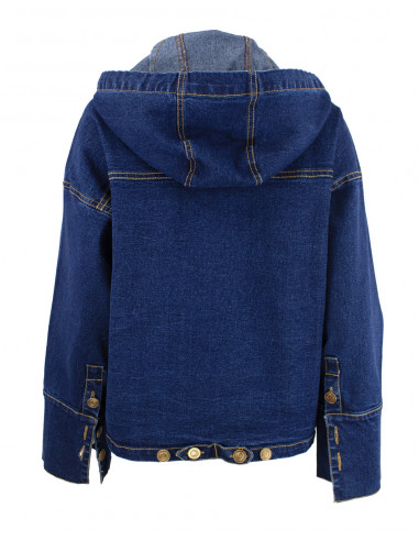 BOHÉME Jacket Hood Denim B13074