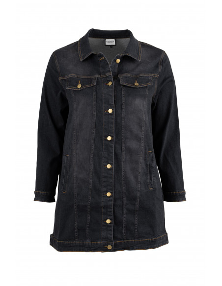 GOZZIP AMELA Long Denim Jacket G234039