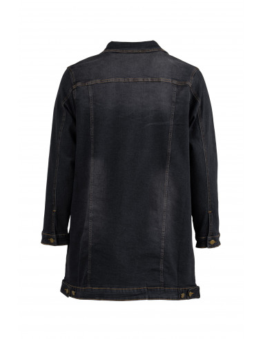 GOZZIP AMELA Long Denim Jacket G234039
