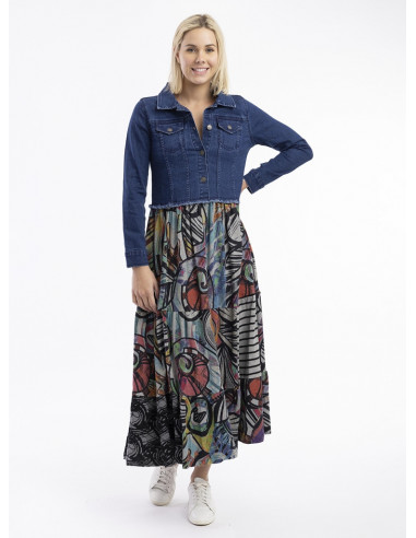 ORIENTIQUE Jailhouse Rock Dress 61720