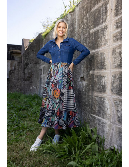 ORIENTIQUE Jailhouse Rock Dress 61720