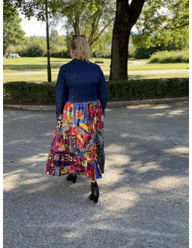 ORIENTIQUE Runaway Train Denim 20087