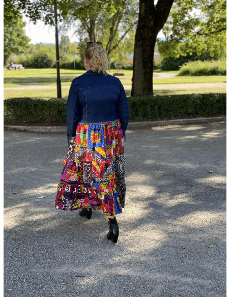 ORIENTIQUE Runaway Train Denim 20087