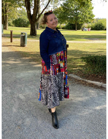 ORIENTIQUE Runaway Train Denim 20087