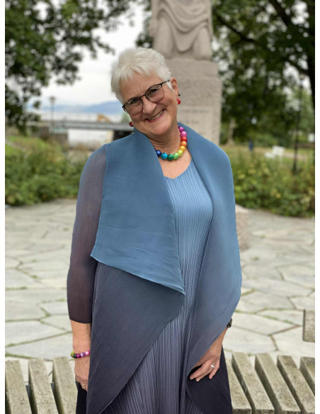 ALQUEMA Estrella Håndlaget kjole AD1072L