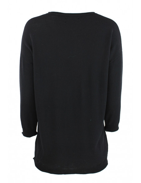 BOHÉME Pullover Loose Neck B12817