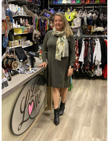 BOHÉME Dress Round Neck B12819