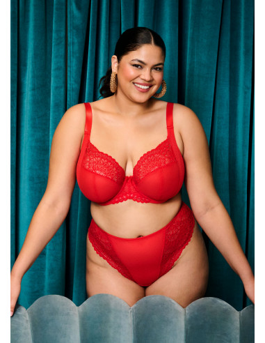 ELOMI Tiernie Plunge Bra EL303334RED