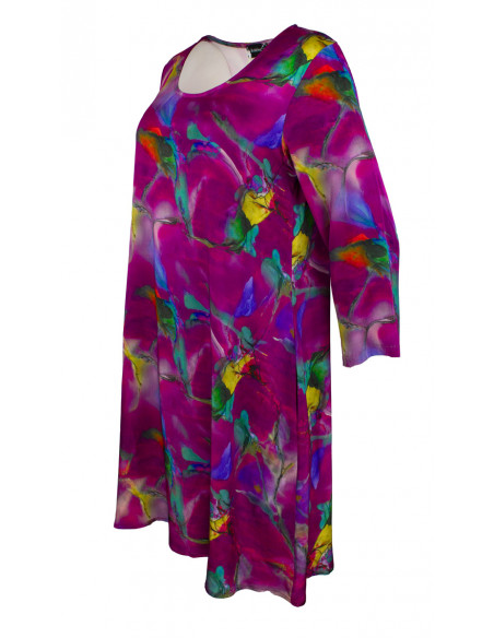 BOHÉME Kjole Trykk Sateng B13141