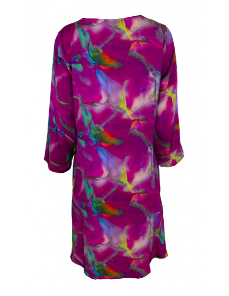 BOHÉME Kjole Trykk Sateng B13141