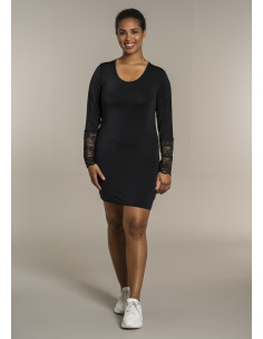 SANDGAARD Lang Topp m/blonde SG141