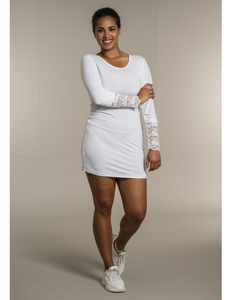 SANDGAARD Lang Topp m/blonde SG141