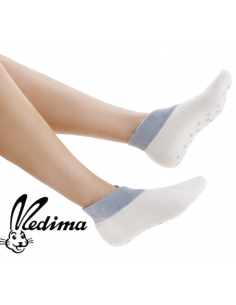 MEDIMA Nattsokk Antiskli Angora/Ull 186