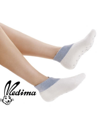 MEDIMA Nattsokk Antiskli Angora/Ull 186