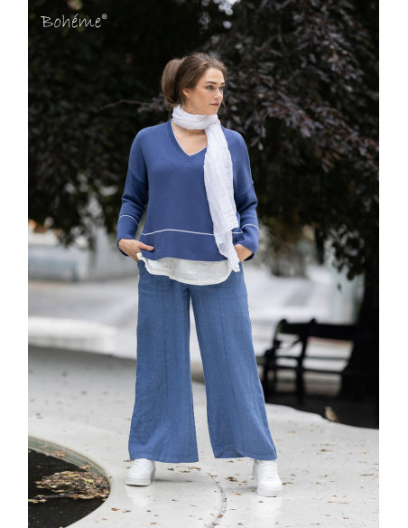 BOHÉME Genser V-Hals B13182