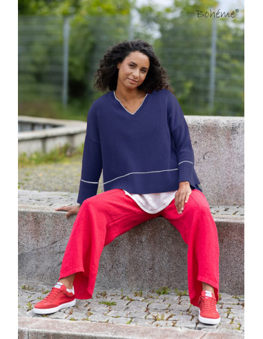 BOHÉME Genser V-Hals B13182