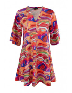 BOHÉME Tunic V-Hals B13177 2